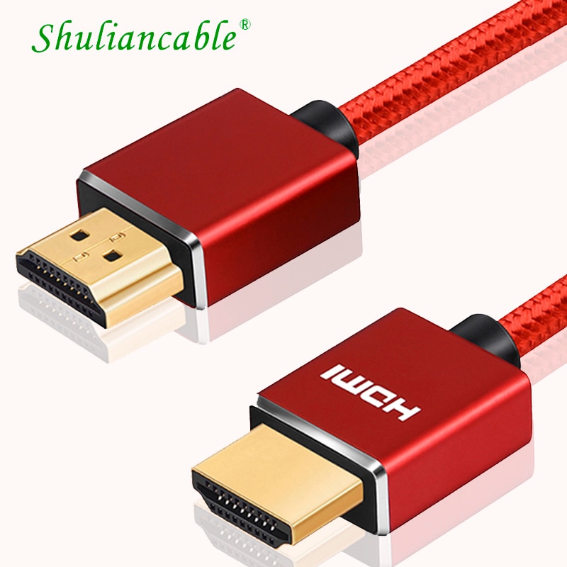 Shuliancable  1080P HDMI ̺ 1.4     ÷  TV ٵ ġ LCD PS3 1m 2m 3m 5m 10 m